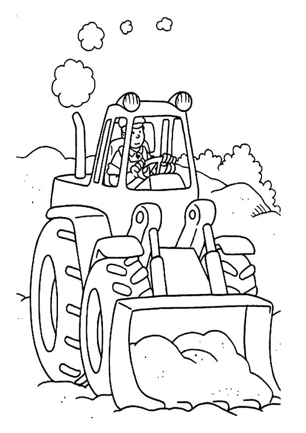 618x874 Free Printable Tractor Coloring Pages For Kids Printable Coloring