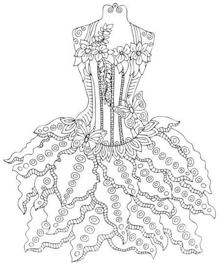450x543 609 Best Fashion Coloring ~ Clothing Amp Accessories Images