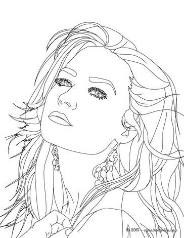 364x470 Fashion Coloring Pages For Adults