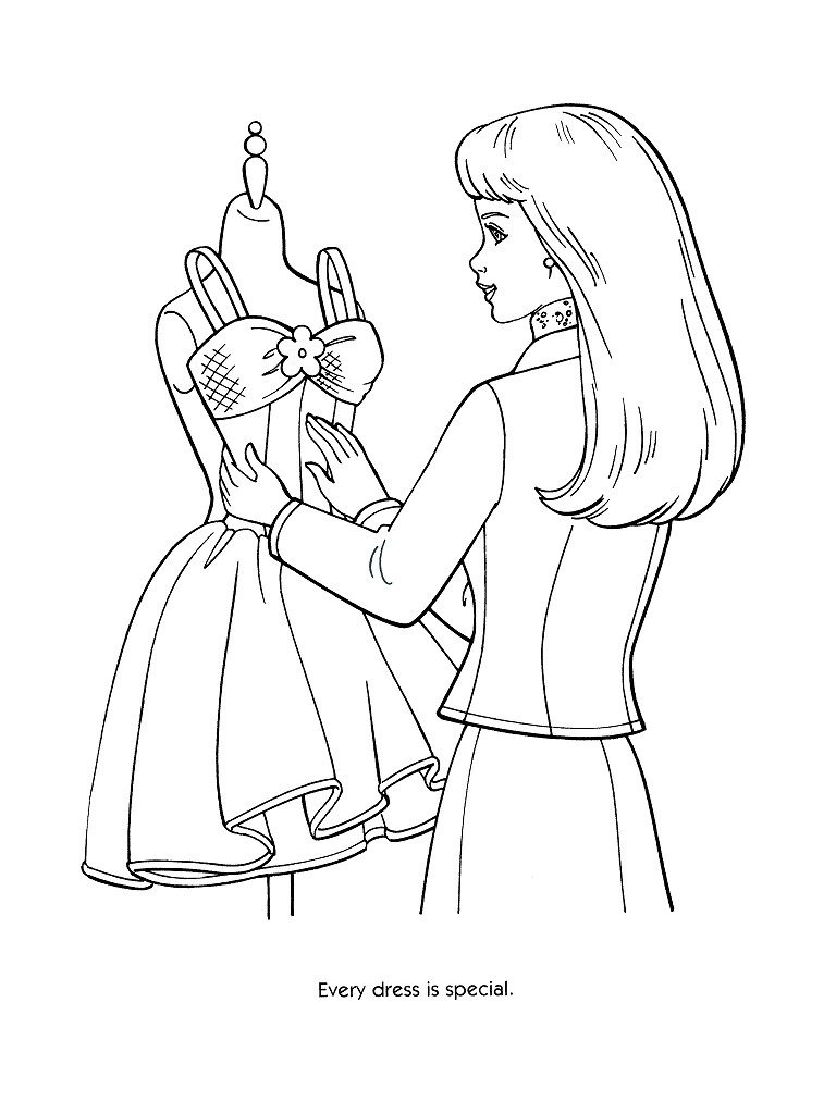 768x1024 Fashion Show Coloring Pages For Adults Free Mode Printable Adult