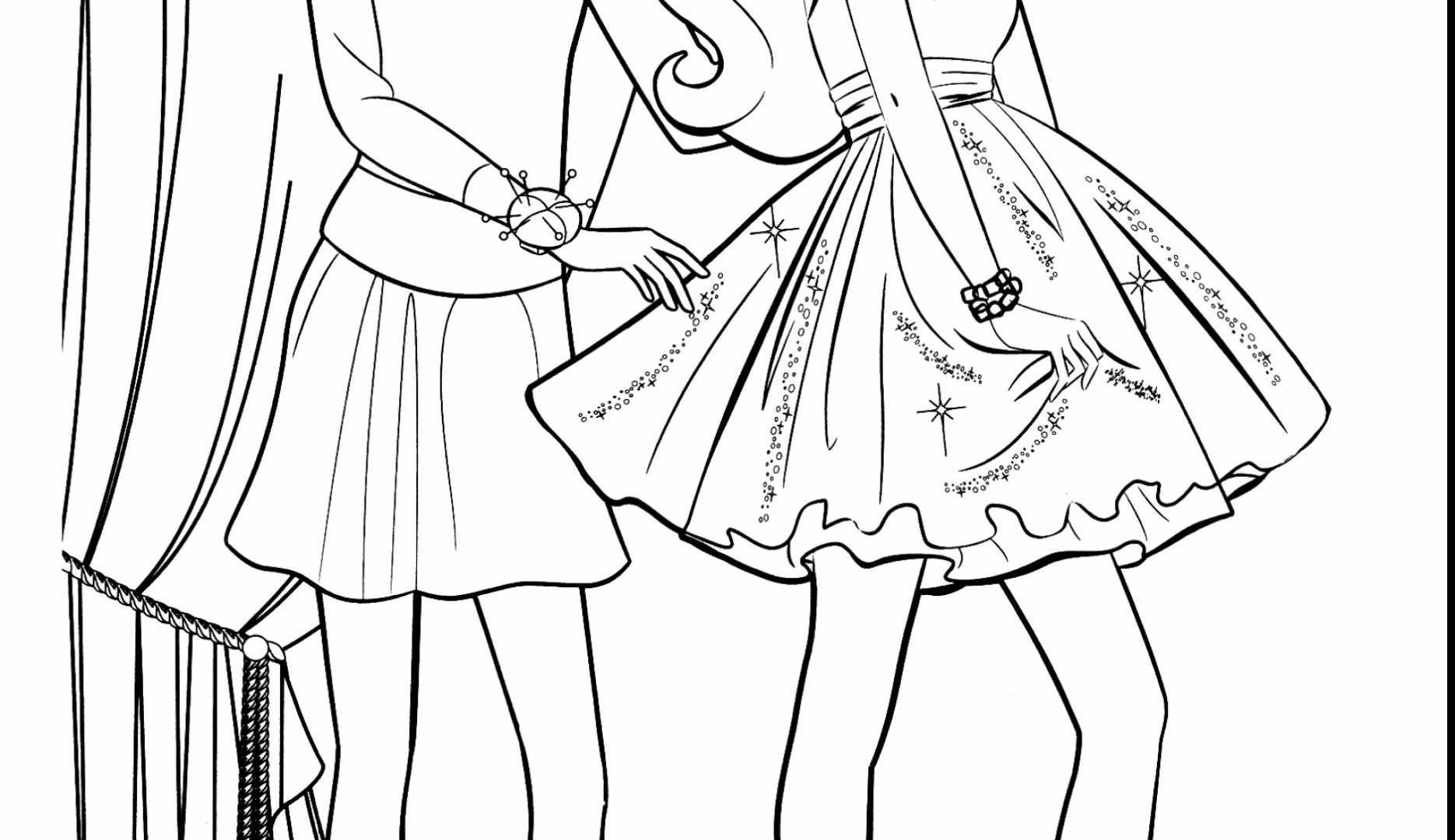 1870x1080 Fashion Clothing And Jewelry Coloring Pages For Adults Mode