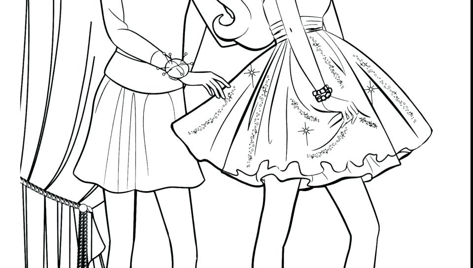 Fashion Coloring Pages For Girls Printable
