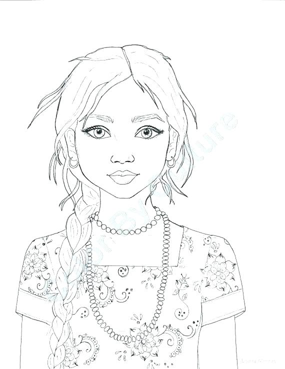 570x738 Fashion Coloring Pages Barbie Fashion Coloring Pages Fashion