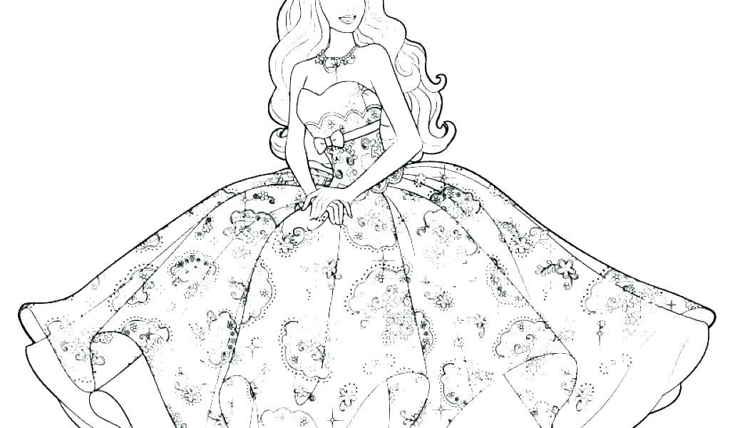 1024x600 Barbie Christmas Coloring Pages Barbie Coloring Pages Barbie