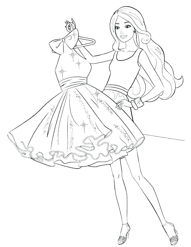 640x828 Barbie Fashion Coloring Pages Old Barbie Coloring Pages