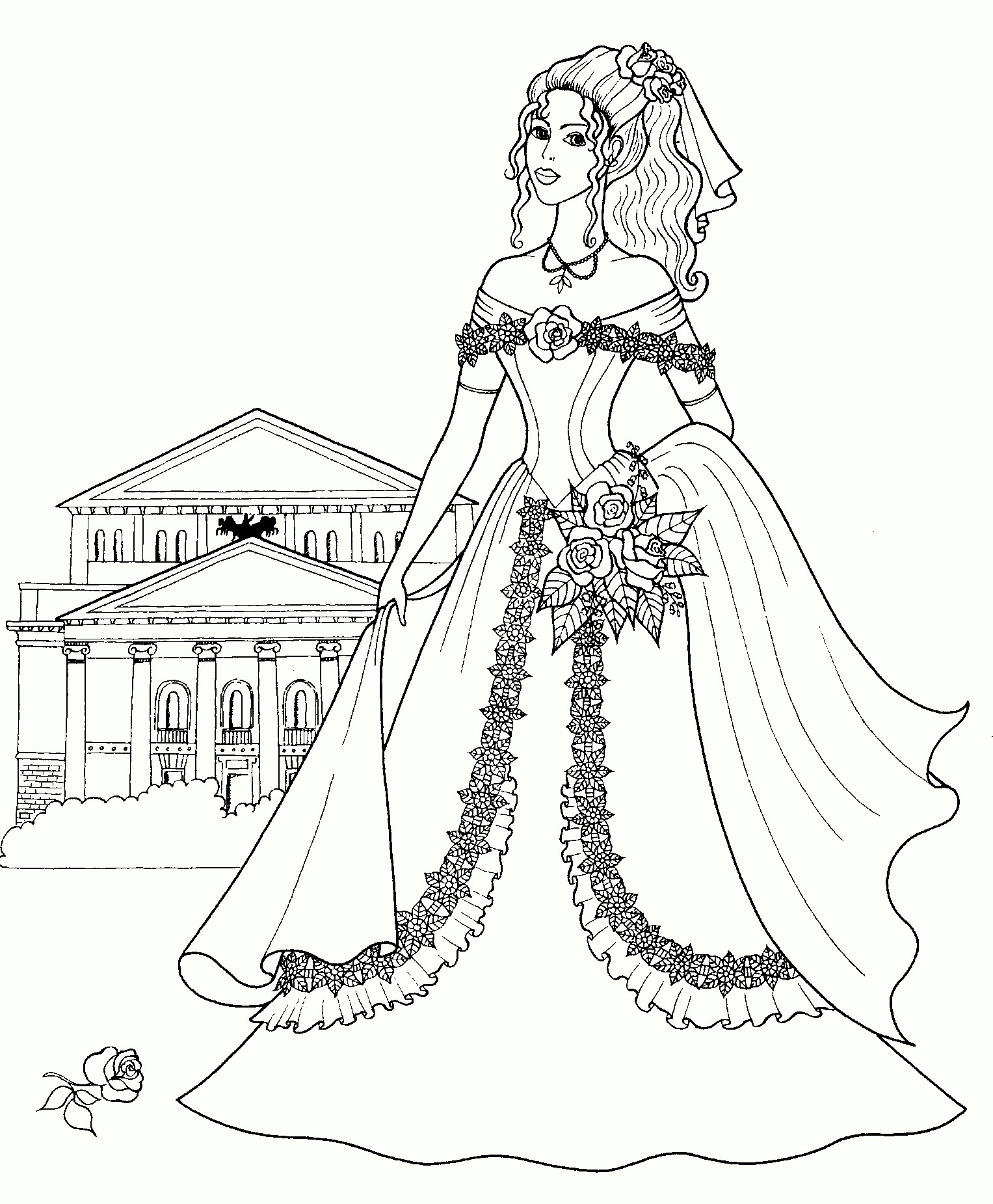 1527x1851 Coloring Pages For Girls Fashion Gallery Coloring For Kids 2018