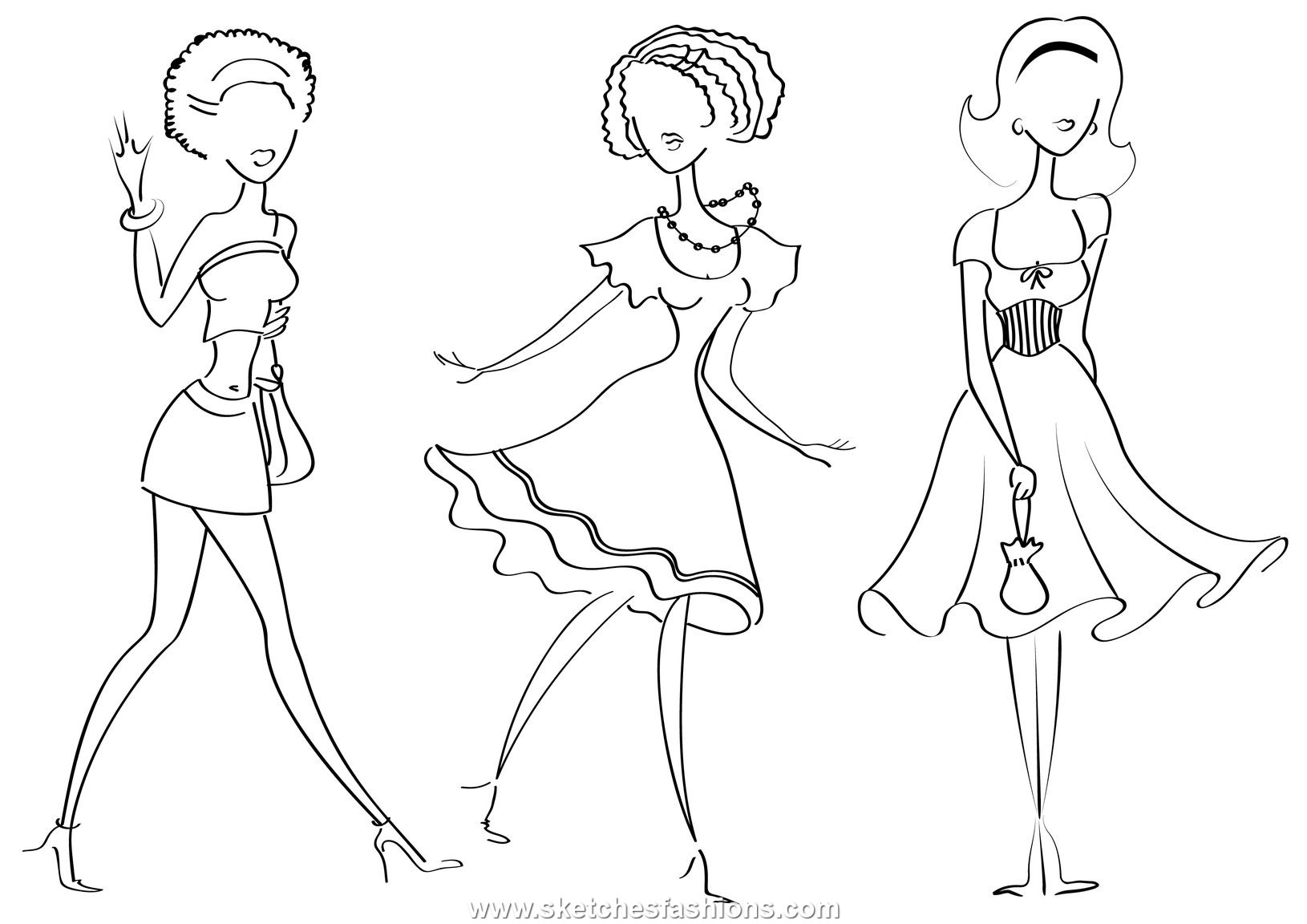 1630x1152 Easy Fashion Designer Coloring Pages Amazing Of Depositphotos Hand