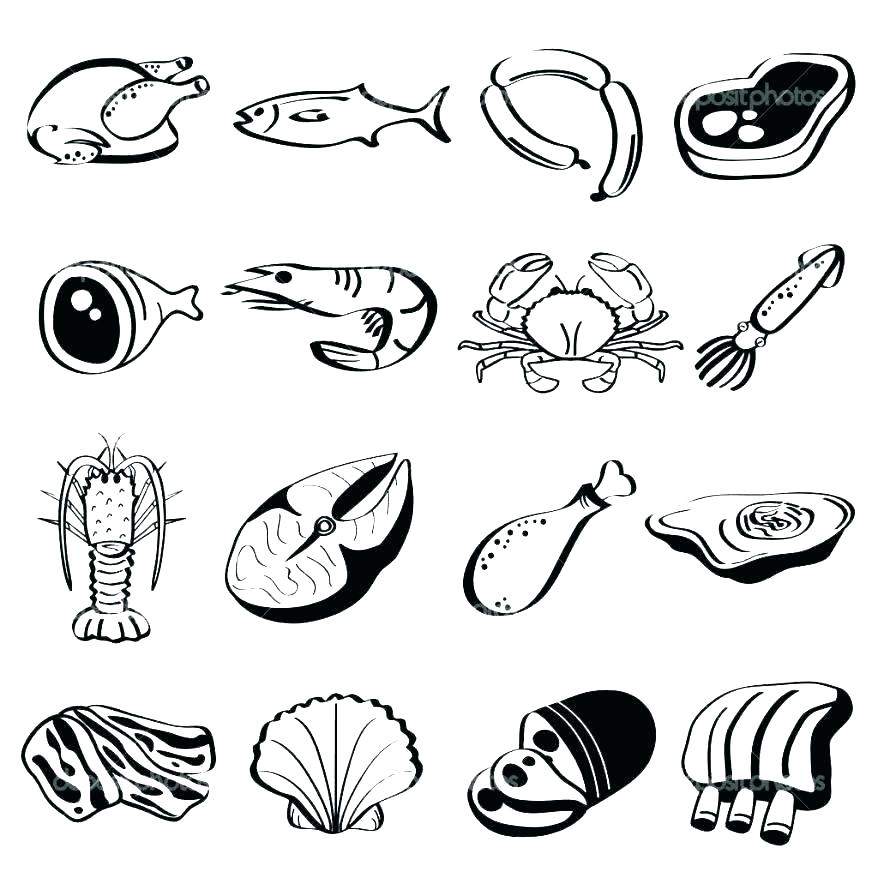 878x878 Fast Food Coloring Pages French Fries Coloring Page French Fries