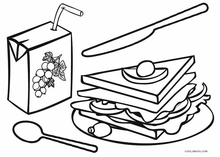 750x536 Free Printable Food Coloring Pages For Kids Cool2bkids
