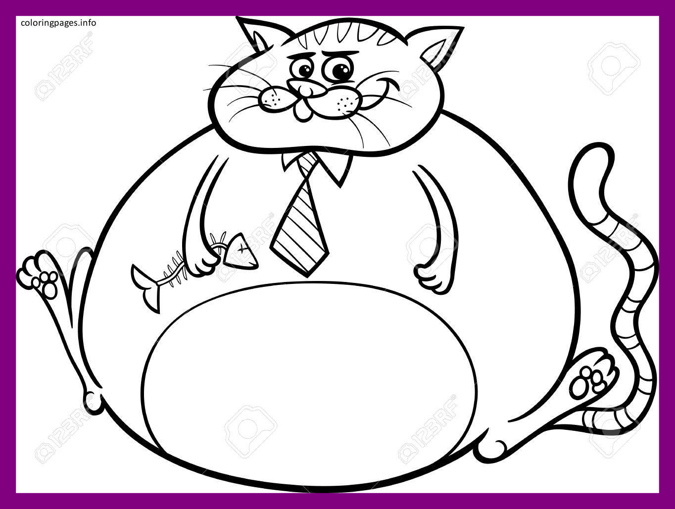 1364x1029 Awesome Fat Cat Coloring Pages Coloringpages Colors Of Puppy Bowl