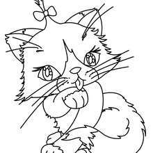 220x220 Big Fat Cat Coloring Pages