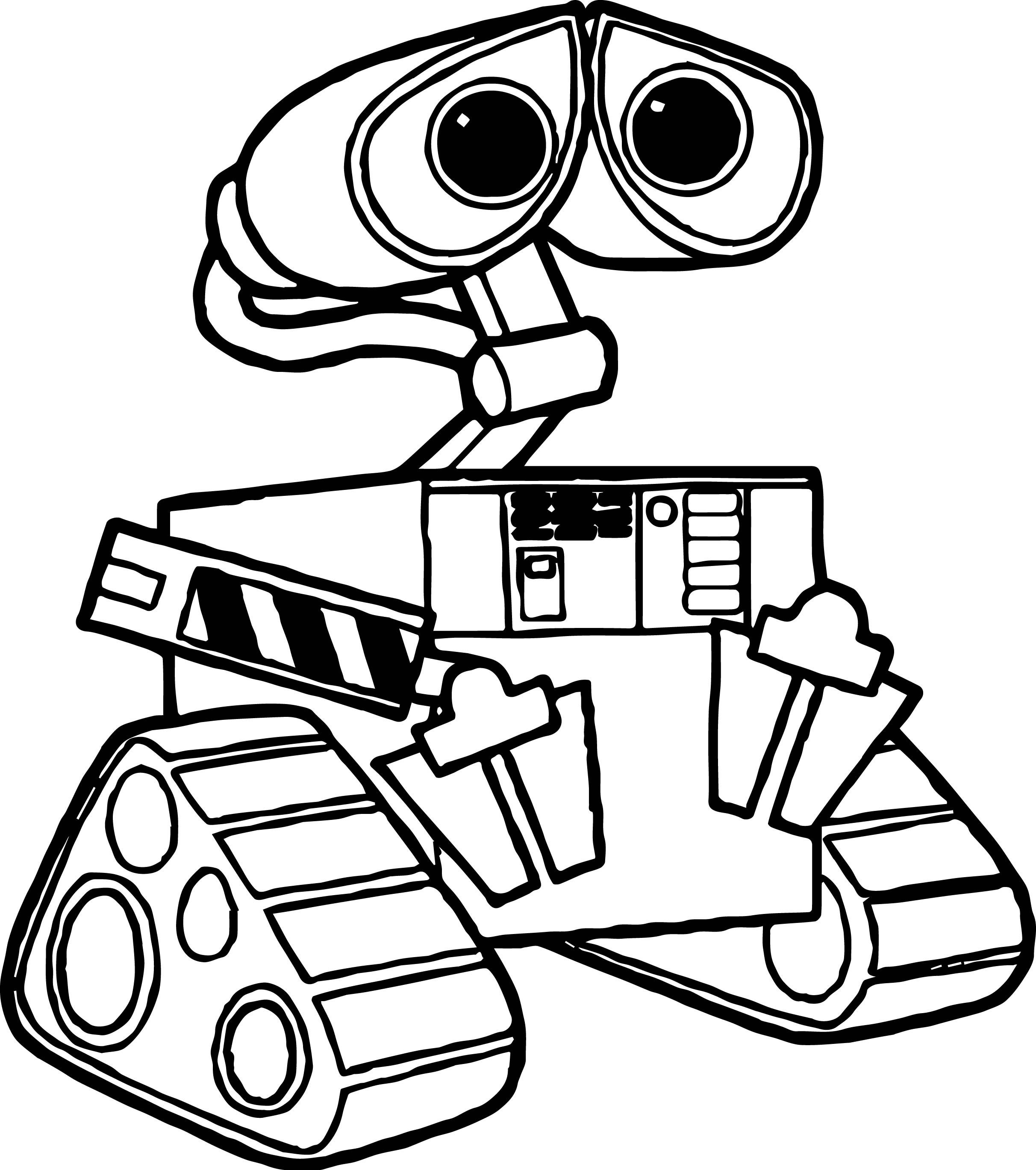 2424x2737 Wall E And Captan Coloring Pages For Kids Best Of Other Wally