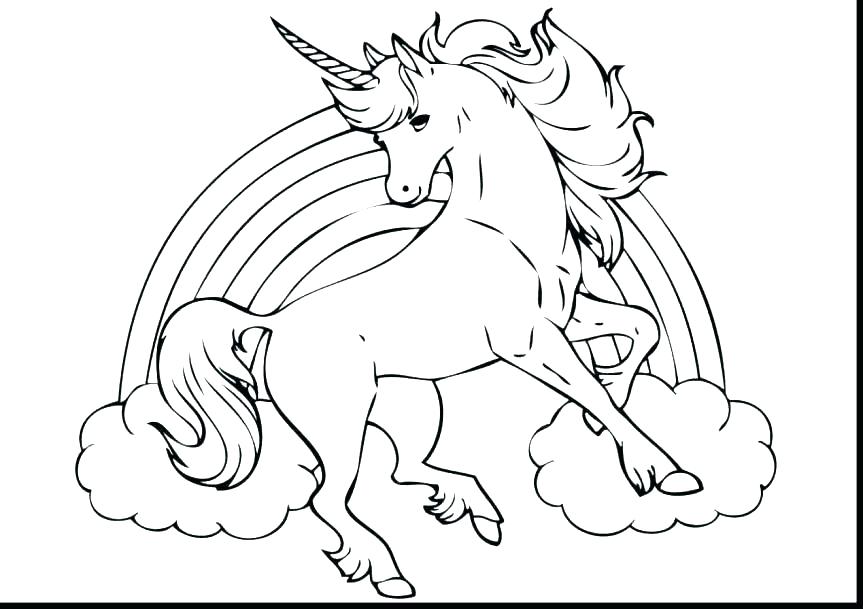 863x609 Unicorn Coloring Pages Unicorn Color Page Unicorn Coloring Pages