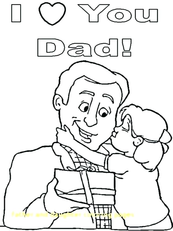 600x800 Father And Daughter Coloring Pages Daddy Daughter Coloring Sheets