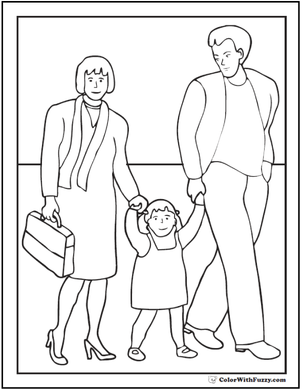 590x762 Fathers Day Coloring Pages Print And Customize For Dad
