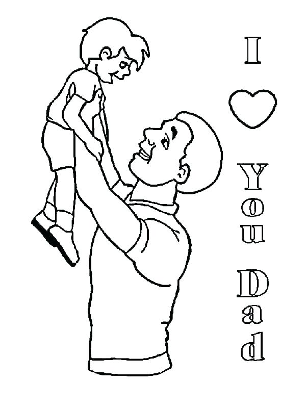 600x800 Father Coloring Pages Father And Son Coloring Pages Father