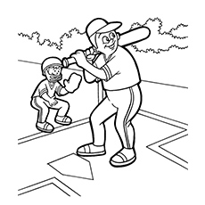 230x230 Top 20 Baseball Coloring Pages For Toddlers