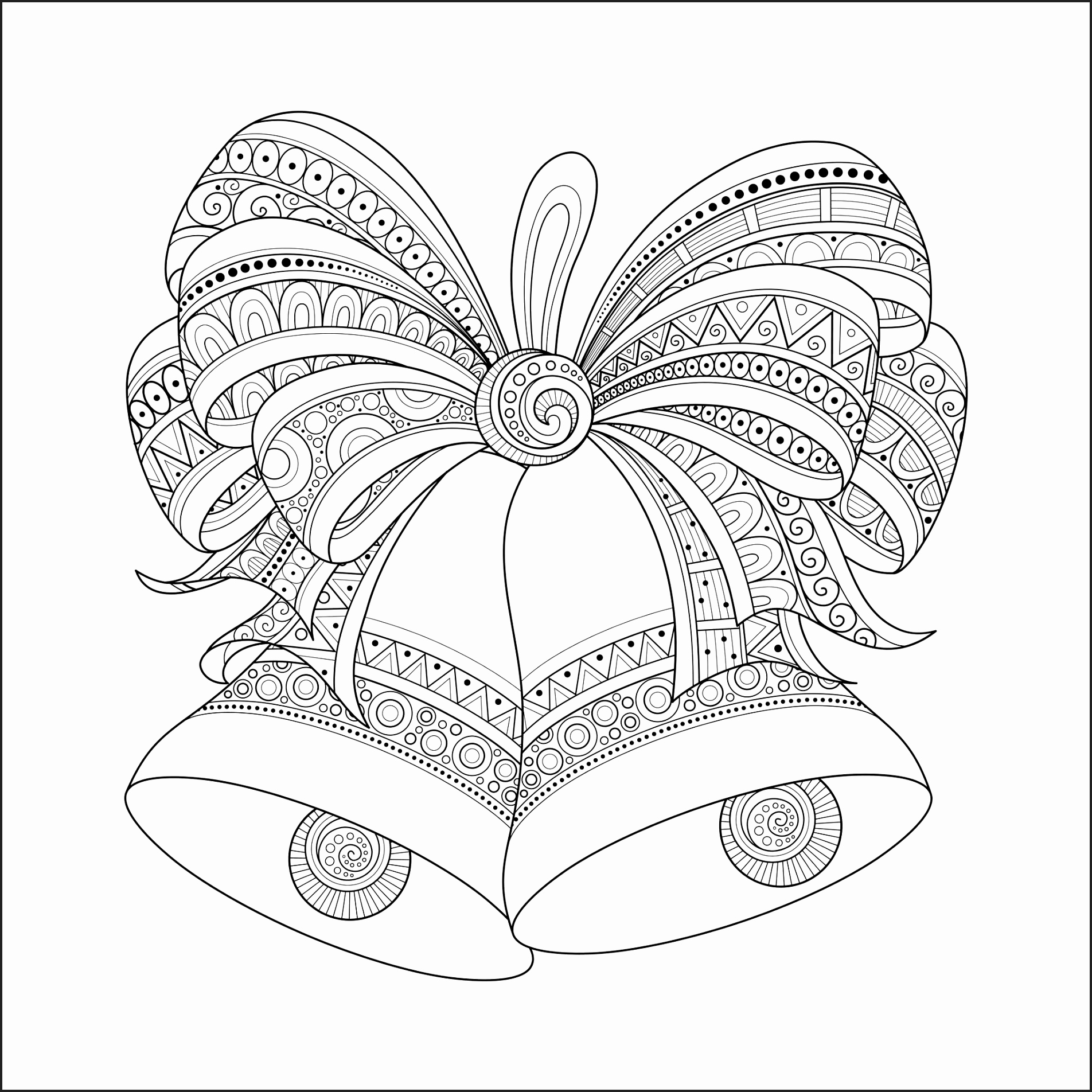 1904x1904 Free Christmas Coloring Pictures Newcoloring123