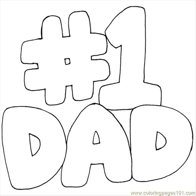 Father Coloring Pages