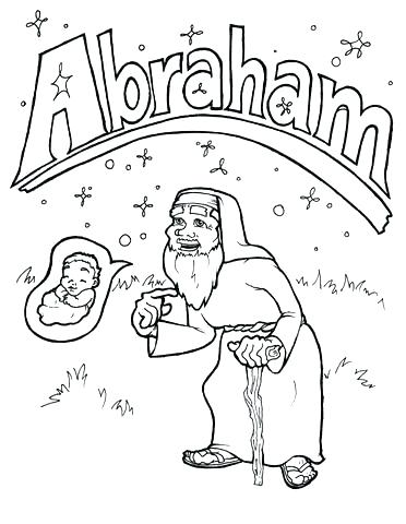 372x480 Abraham And Sarah Coloring Page Coloring Page Father Coloring Page