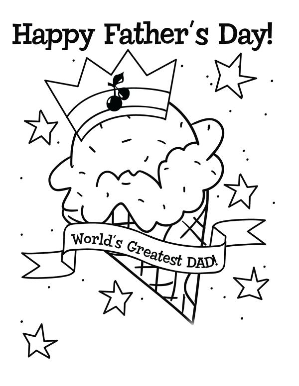 600x776 Fathers Day Coloring Pages The Sun Flower Pages Fathers Day