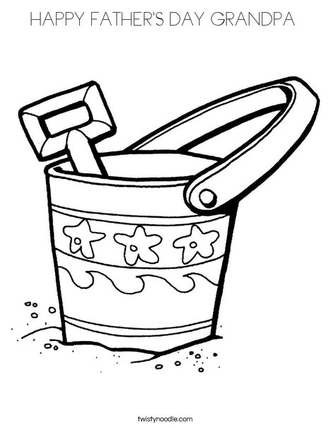 468x605 Happy Father's Day Grandpa Coloring Page