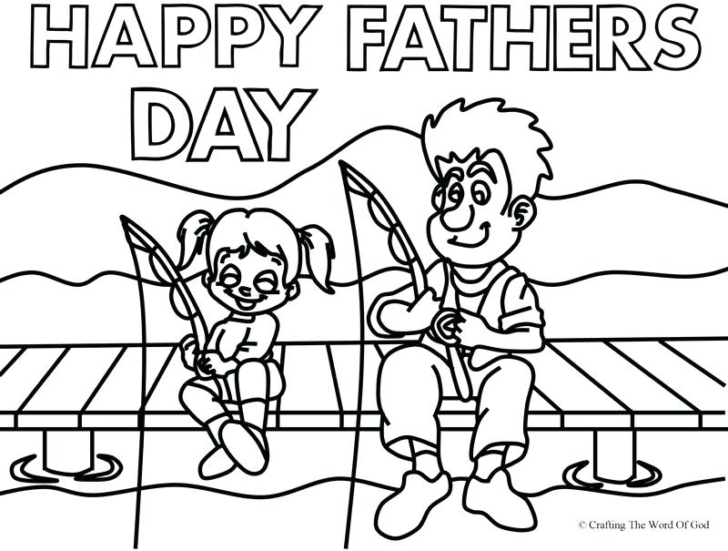 800x605 Happy Fathers Day Printable Coloring Pages Happy Fathers Day