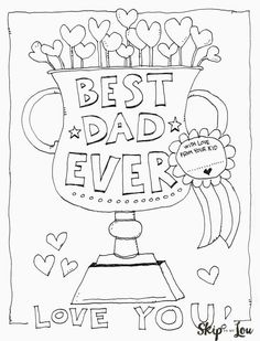 236x309 Father's Day Coloring Page (Skip To My Lou) Free Printable, Dads