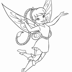 300x300 Disney Fairies Fawn Coloring Page 300x300 Cartoon Fairy Coloring
