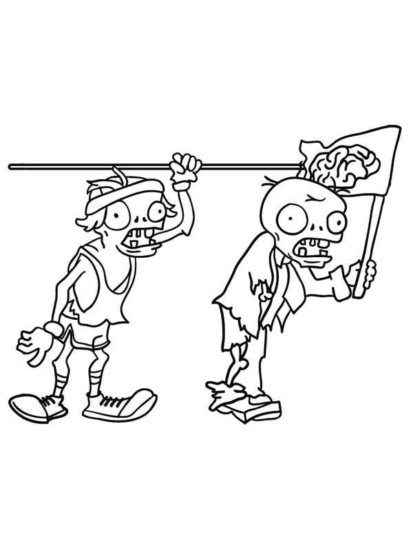 600x776 89 Best Plants Vs. Zombies Color Pages Images