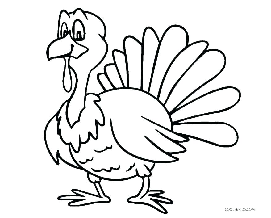 878x706 Turkey Feather Coloring Page Free Printable Turkey Coloring Pages