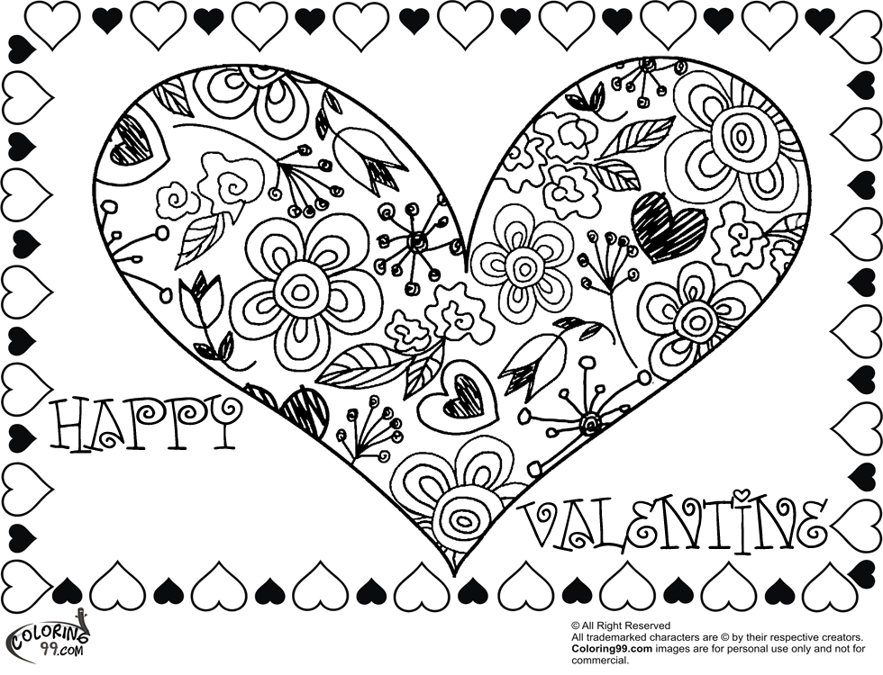 980x750 February Coloring Pages Entrancing Fascinating February Coloring
