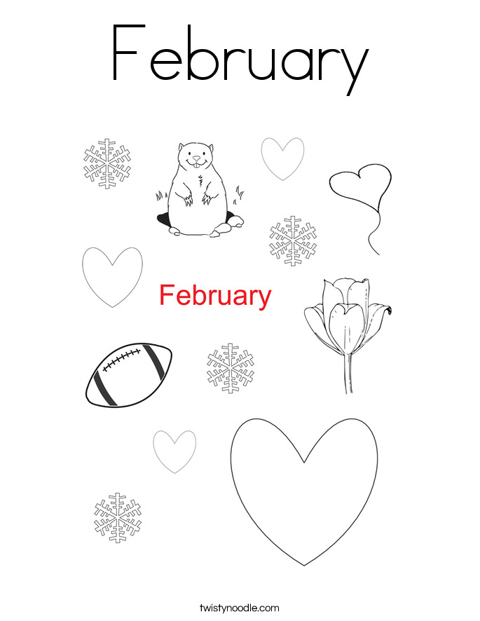 685x886 February Coloring Pages February 146 Coloring Page Ebestbuyvn.co