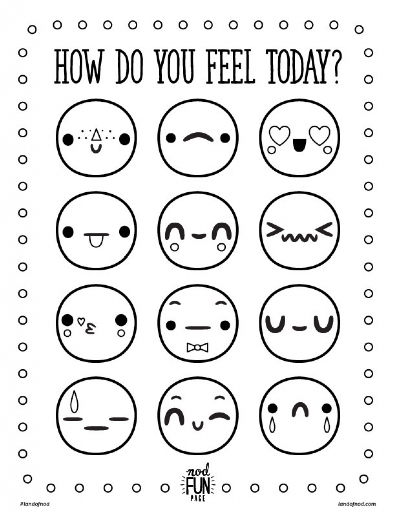 791x1024 First Class Feelings Coloring Pages Free Printable Page Honest