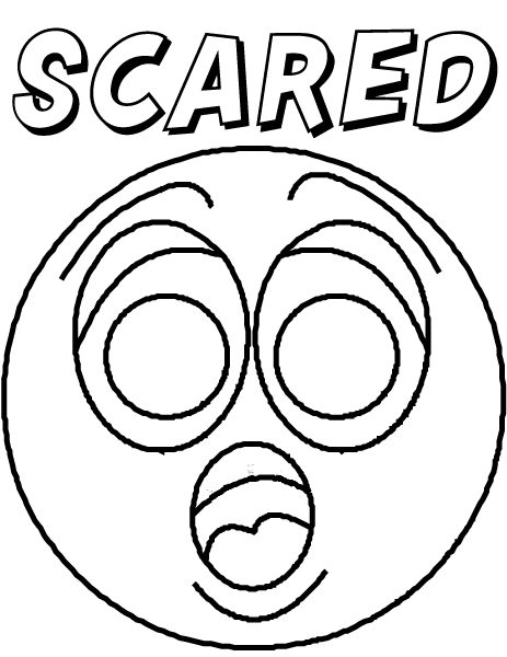 Feelings Coloring Pages Printable Free