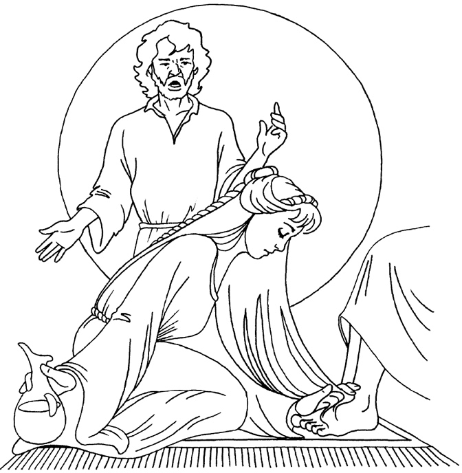 Feet Coloring Page