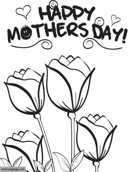 450x572 Mothers Day Coloring Pages Printable Coloring