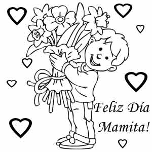 300x300 Dibujos Del Dia De La Madre Para Colorear E Imprimir Dibujos