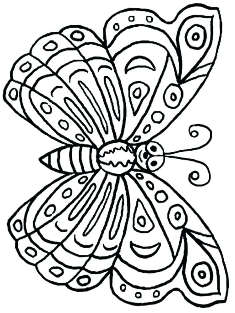 750x1000 Coloring Pages Com Bright And Beautiful Butterflies 2 Coloring