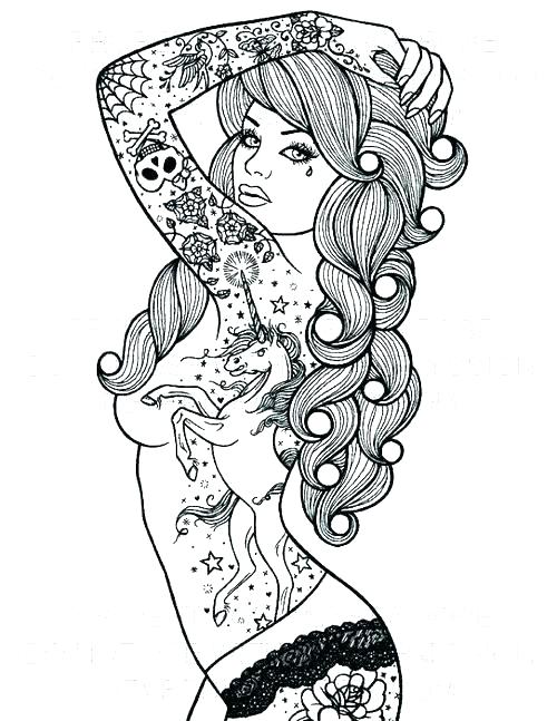 500x647 Girl Leprechaun Coloring Pages Female Coloring Pages Pin Up Girl