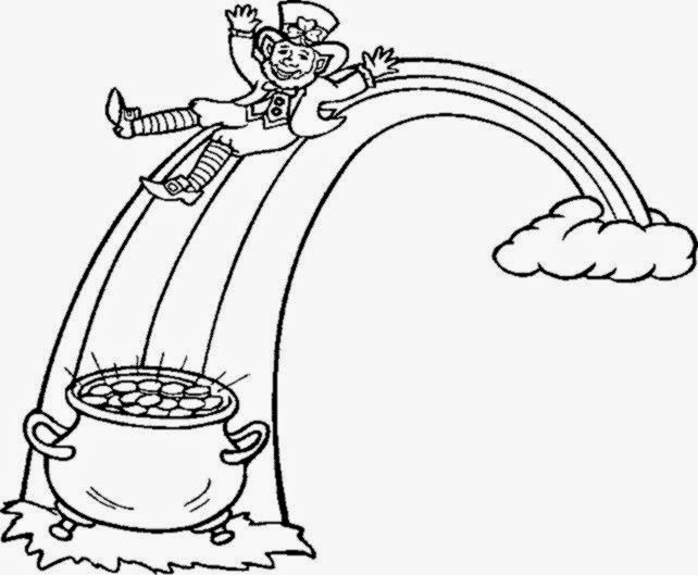 642x529 Leprechaun Pictures To Color Free Coloring Pictures