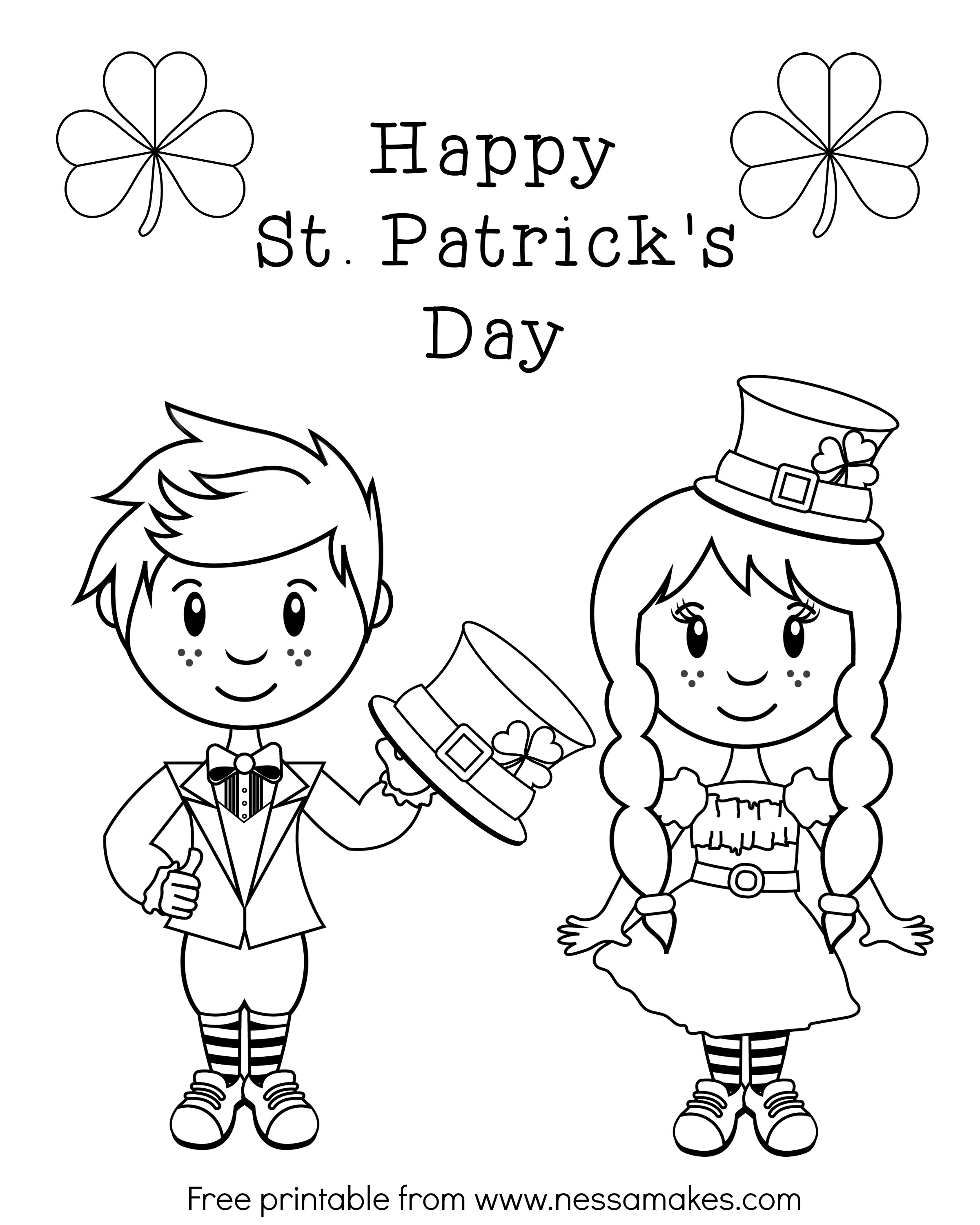 2400x3000 Best Of Girl Leprechaun Coloring Pages Coloring Page