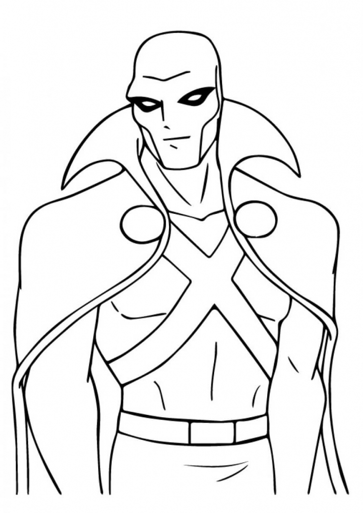 Female Superhero Coloring Pages