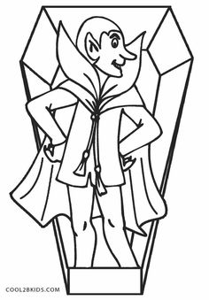 236x339 Printable Vampire Coloring Pages For Kids Cool2bkids Holiday