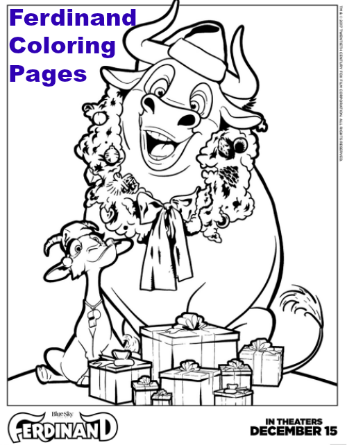 500x642 Ferdinand Is Now In Theaters + Free Coloring Pages