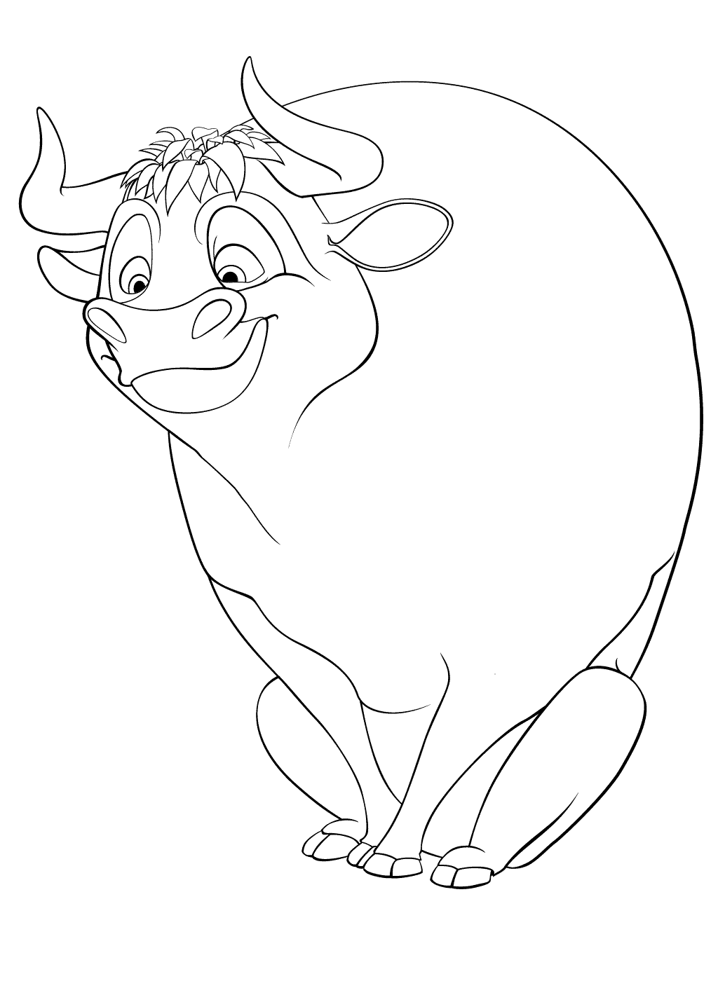 1024x1400 Ferdinand Colouring Pages