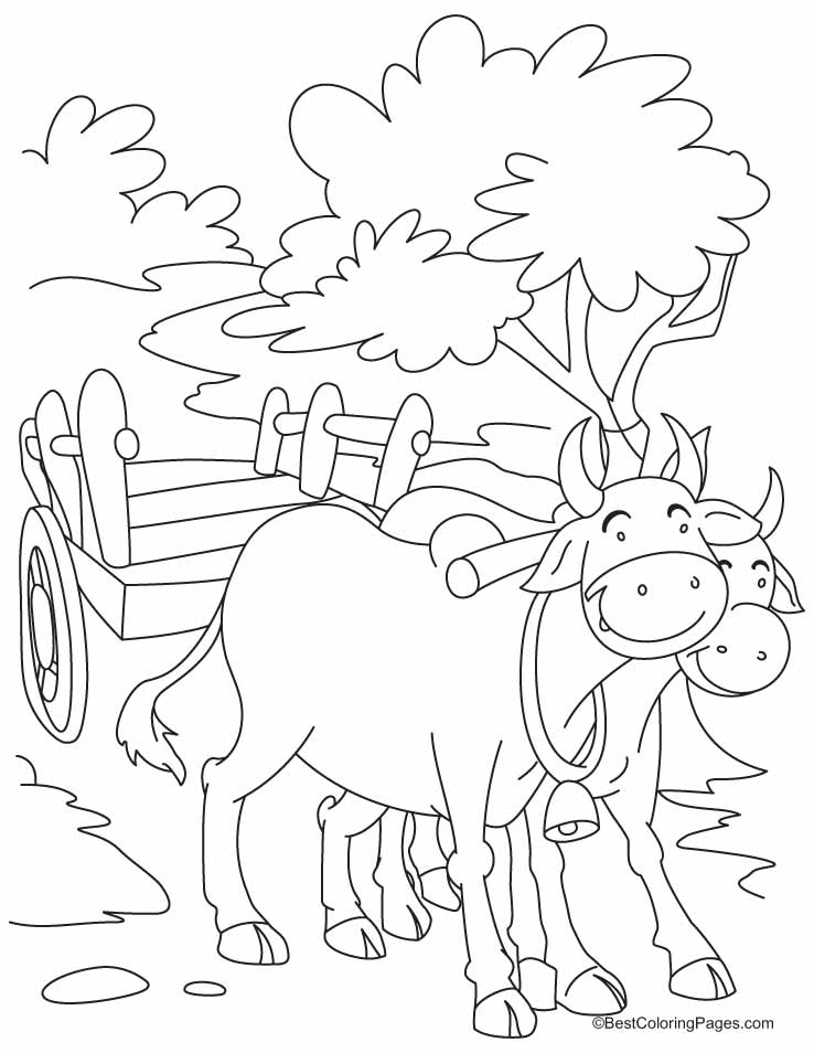 738x954 Two Smiling Bulls Download Free On The Story Of Ferdinand Bull