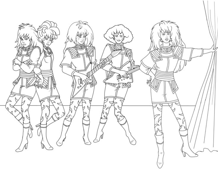 736x572 45 Best Coloriage Jem Images On Coloring, Jem And