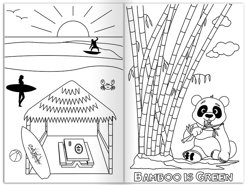 860x640 Calikids Coloring Book