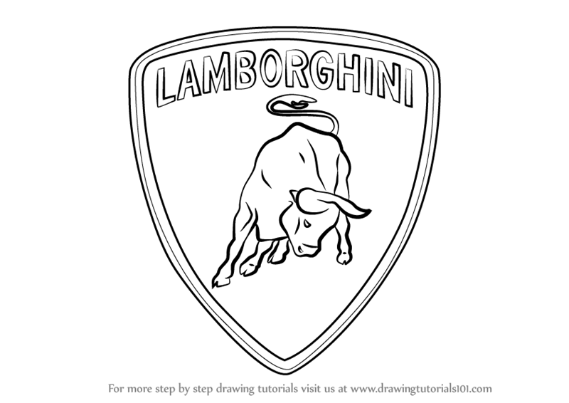 800x566 Ferrari Logo Coloring Pages